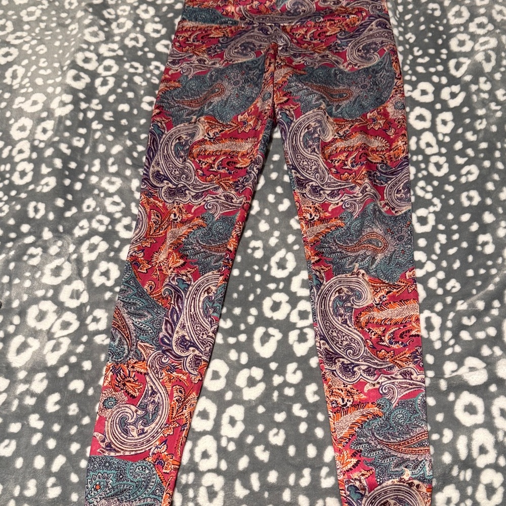 FP Movement by Free People Multicolor Paisley Leggings